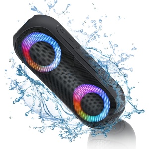 NOTABRICK Vibe IPX7 Waterproof Speakers with Light